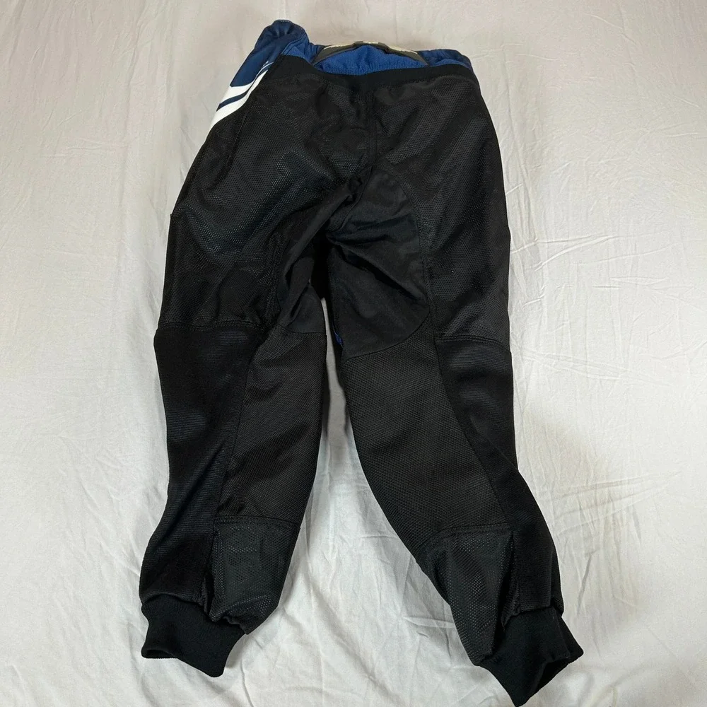 Fox Racing 180 Youth Motocross Pants Blue Black Size 10 26 Waist MX Dirt Bike